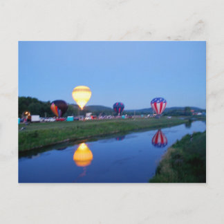 Wellsville Balloon Rally 3 Postcard