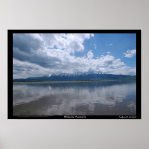 Wellsville Mountains Poster