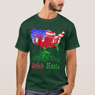Welsh American Roots T-Shirt Crys T
