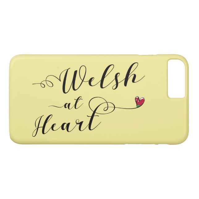 Welsh At Heart Mobile Phone Case (Back (Horizontal))