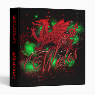 Welsh Binder, St. David's Day, Wales, Dragon Binder
