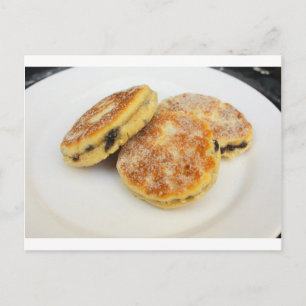 welsh cakes postcard