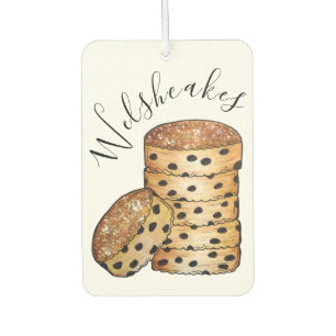 Welsh Cakes Welshcakes Bakestones UK British Food Air Freshener