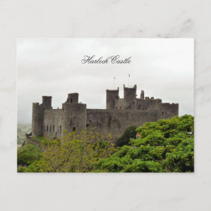 WELSH CASTLES POSTCARD