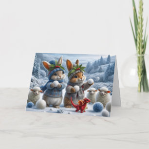 Welsh Christmas Card