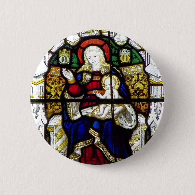 WELSH CHURCHES UK 2 INCH ROUND BUTTON (Front)