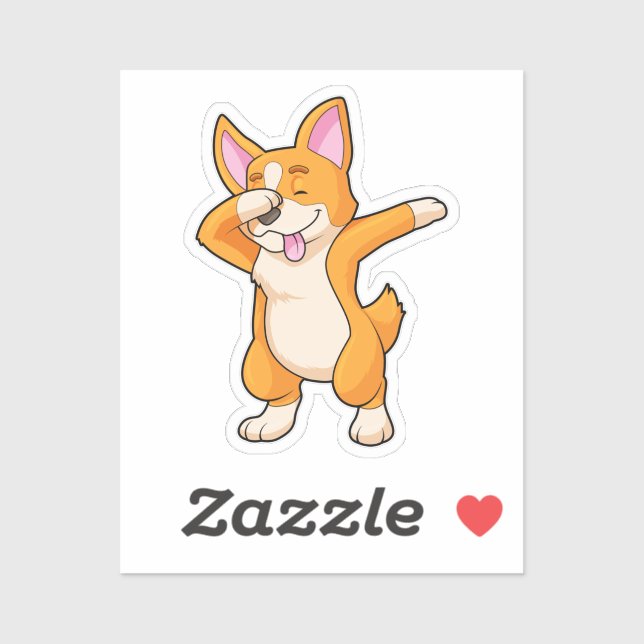 Welsh Corgi at Hip Hop Dance Dab (Sheet)