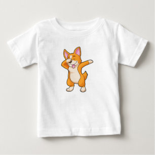 Welsh Corgi at Hip Hop Dance Dab Baby T-Shirt