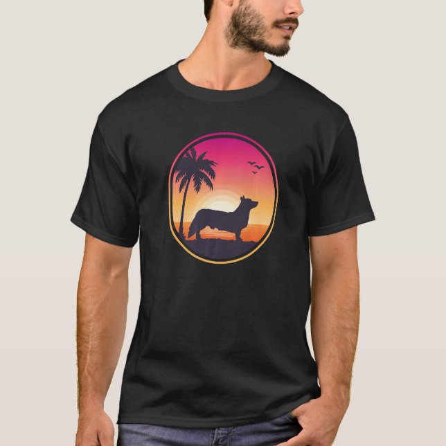 Welsh Corgi Dog Breed  98 T-Shirt (Front)