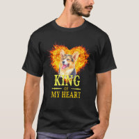Welsh Corgi Dog King Of My Heart Art Unique Mommy
