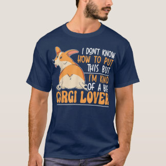 Welsh Corgi Dog Lover Puppy Owner Corgi Breeder Pu T-Shirt