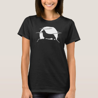 Welsh Corgi Dog Retro  34 T-Shirt