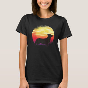 Welsh Corgi Dog Retro 8 T-Shirt