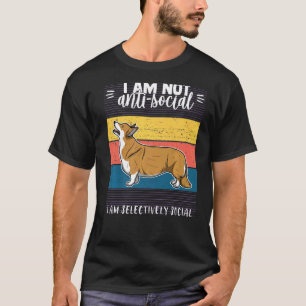 Welsh Corgi Dog Vintage 84 T-Shirt