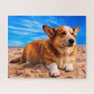 Welsh Corgi Dogs Jigsaws. Jigsaw Puzzle