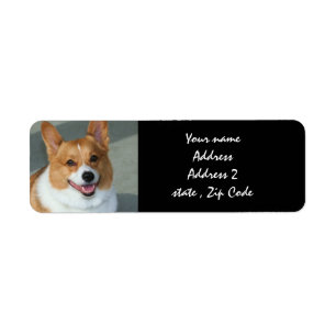 Welsh Corgi Étiquettes de adresse