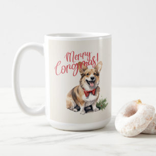 Welsh Corgi Funny Christmas Chien Mug