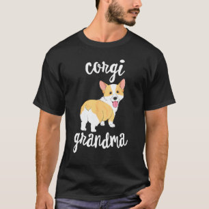 Welsh Corgi Grandma Pawma Dog Grandparents Grand M T-Shirt