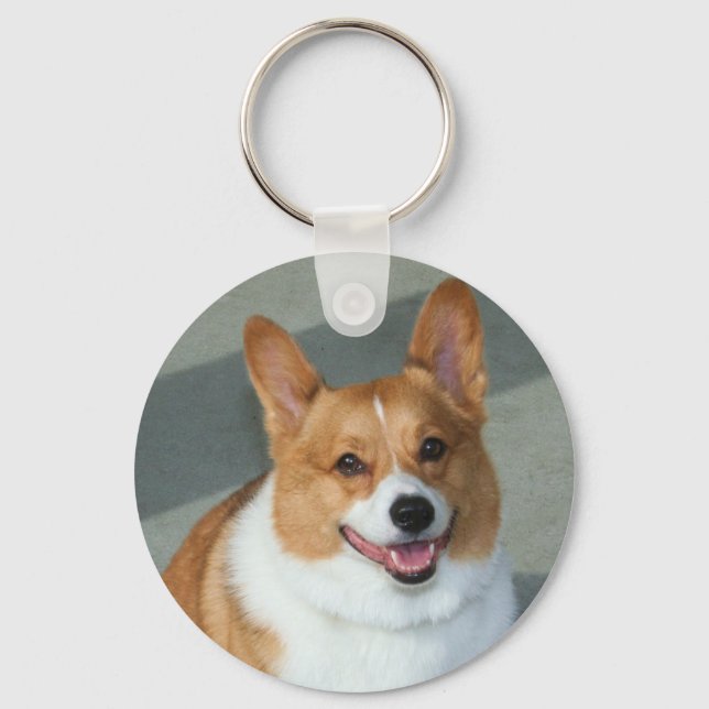 Welsh Corgi Keychain (Front)