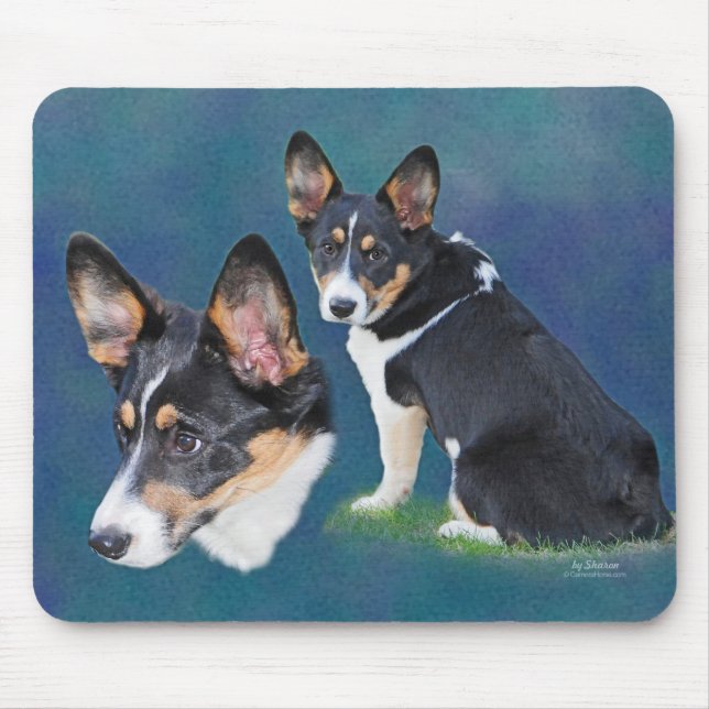 Welsh Corgi Mouse Pad (Front)
