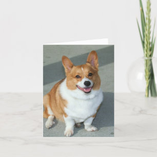 Welsh Corgi notecard
