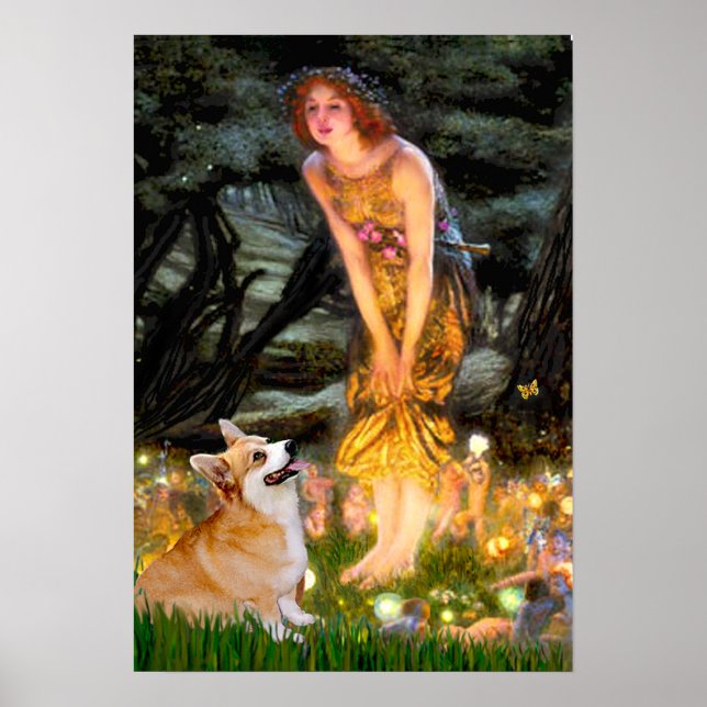 Welsh Corgi Pembroke -  Mideve Poster (Front)