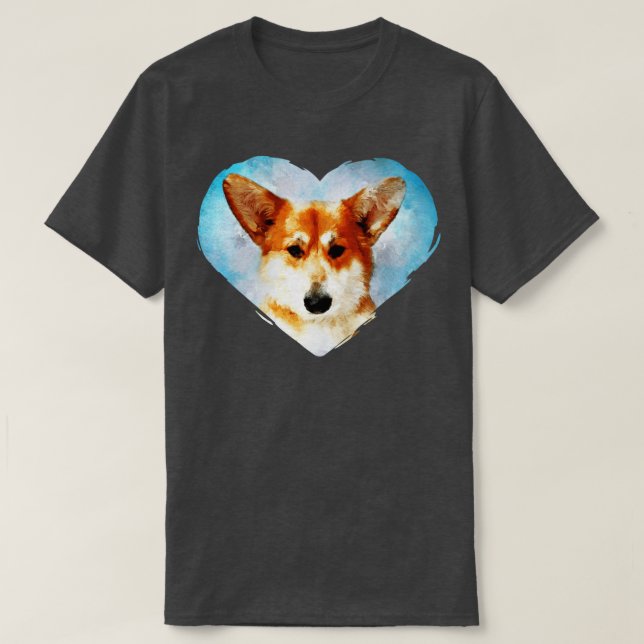 Welsh Corgi  T-Shirt (Design Front)
