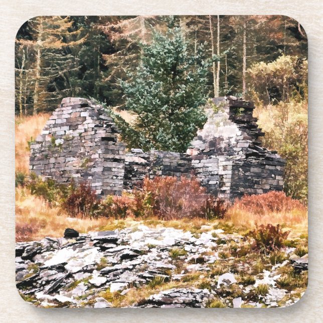 WELSH COTTAGES COASTER (Front)