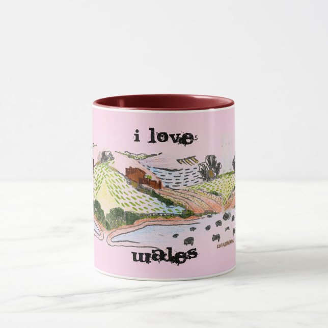 Welsh Countryside Mug (Center)