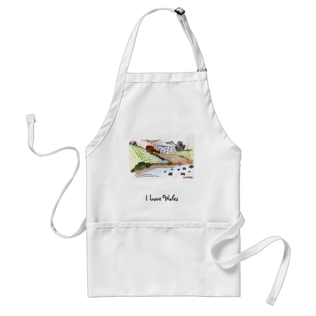 Welsh Countryside Standard Apron (Front)