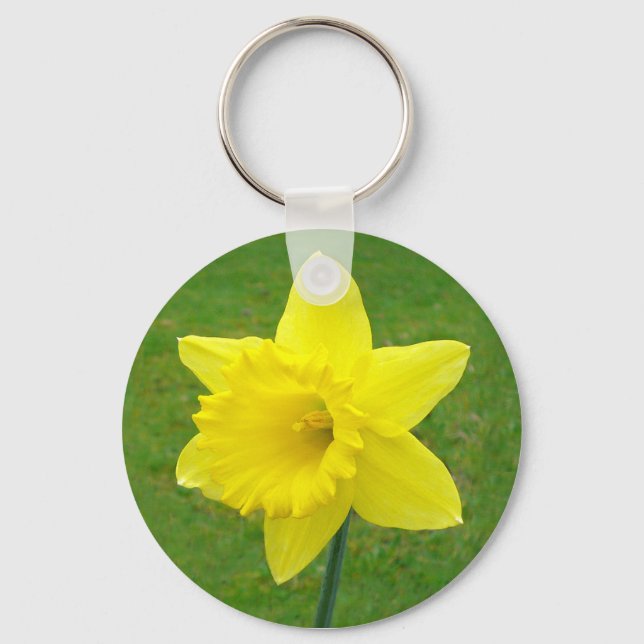 Welsh Daffodil Keychain (Front)