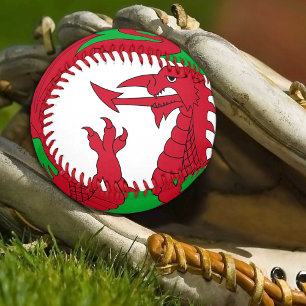 Welsh Dragon & Baseball Wales, Flag /Cymru sports