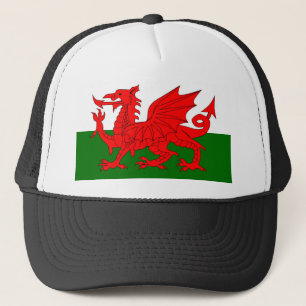 Welsh Dragon Flag Trucker Hat