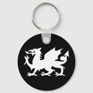 Welsh Dragon Keychain