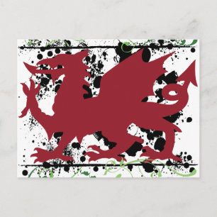 Welsh Dragon Postcards