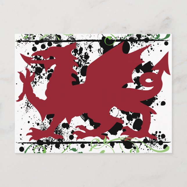 Welsh Dragon Postcards (Front)