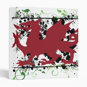 Welsh Dragon School Binder