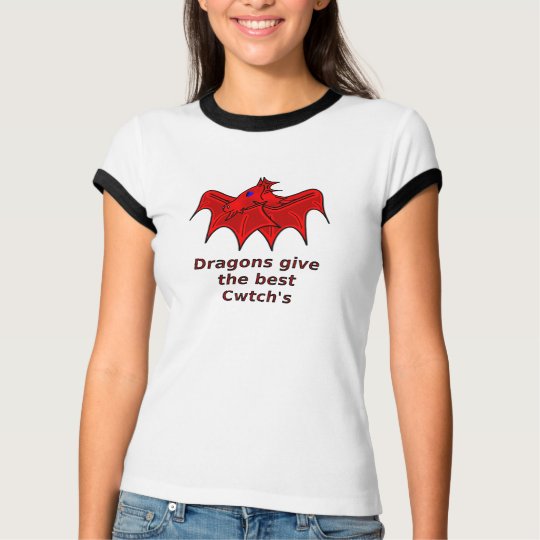 Welsh dragons give the best Cwtch's T-Shirt