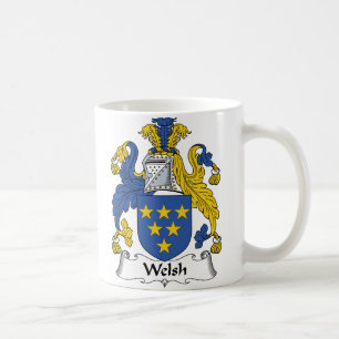 Welsh Family Crest Coffee Mug