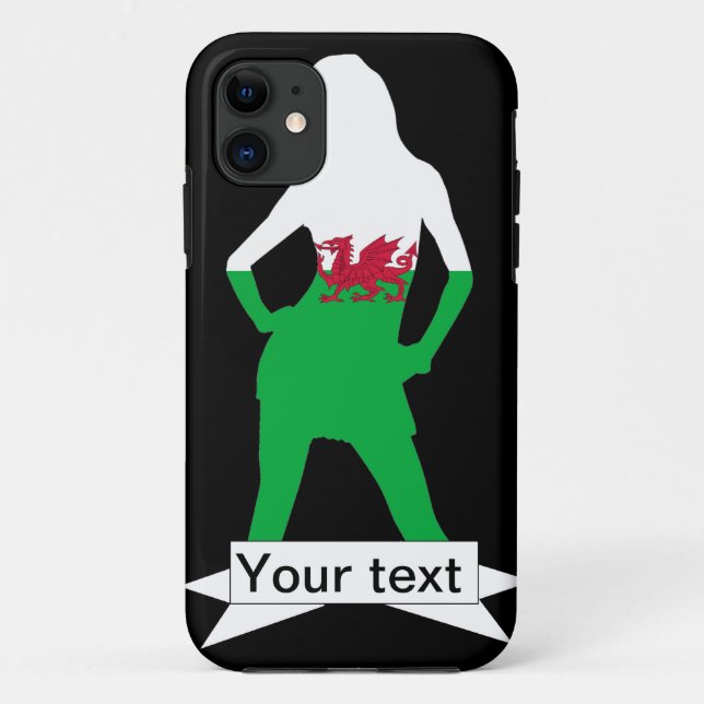 Welsh flag Case-Mate iPhone case (Back)
