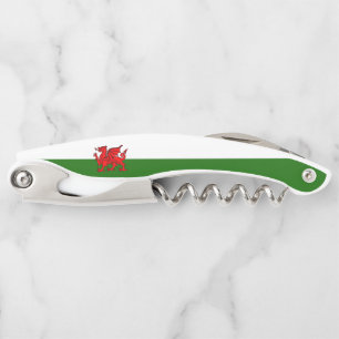 Welsh flag corkscrew