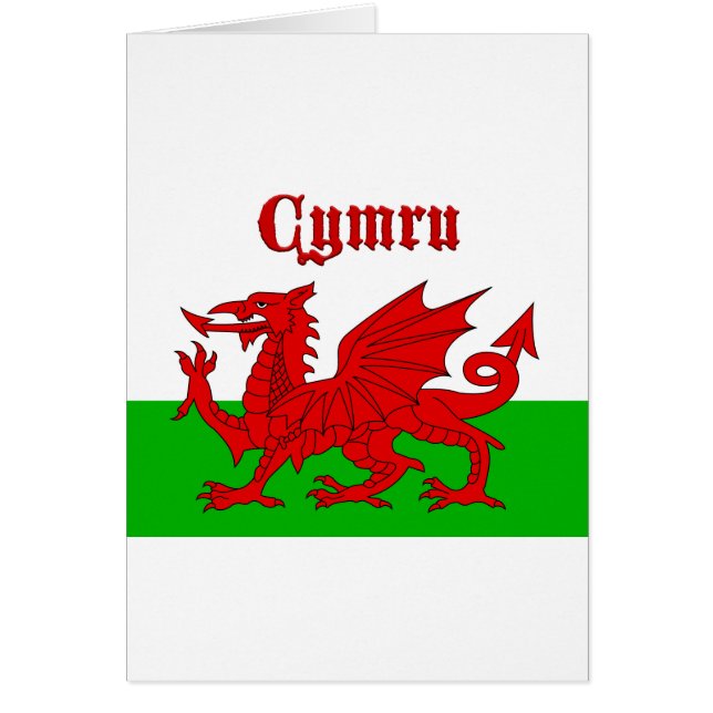 Welsh Flag Cymru (Front)