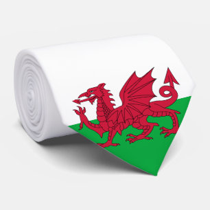 Welsh Flag Tie
