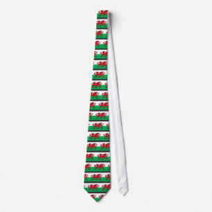 Welsh Flag Tie