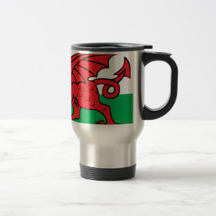 Welsh Flag Travel Mug