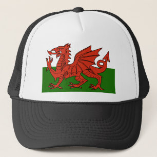 Welsh Flag Trucker Hat