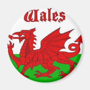 Welsh Flag Wales Magnet