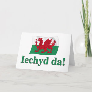 Welsh Greeting (Cheers!) Card