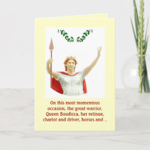 Welsh Humourous Birthday Greeting Card