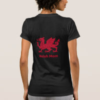 Welsh Mom, Red Dragon & Wales fashion / Cymru
